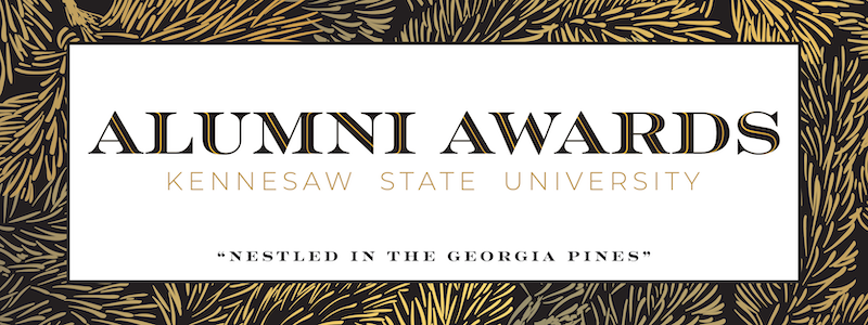 Kennesaw State University Alumni Awards banner